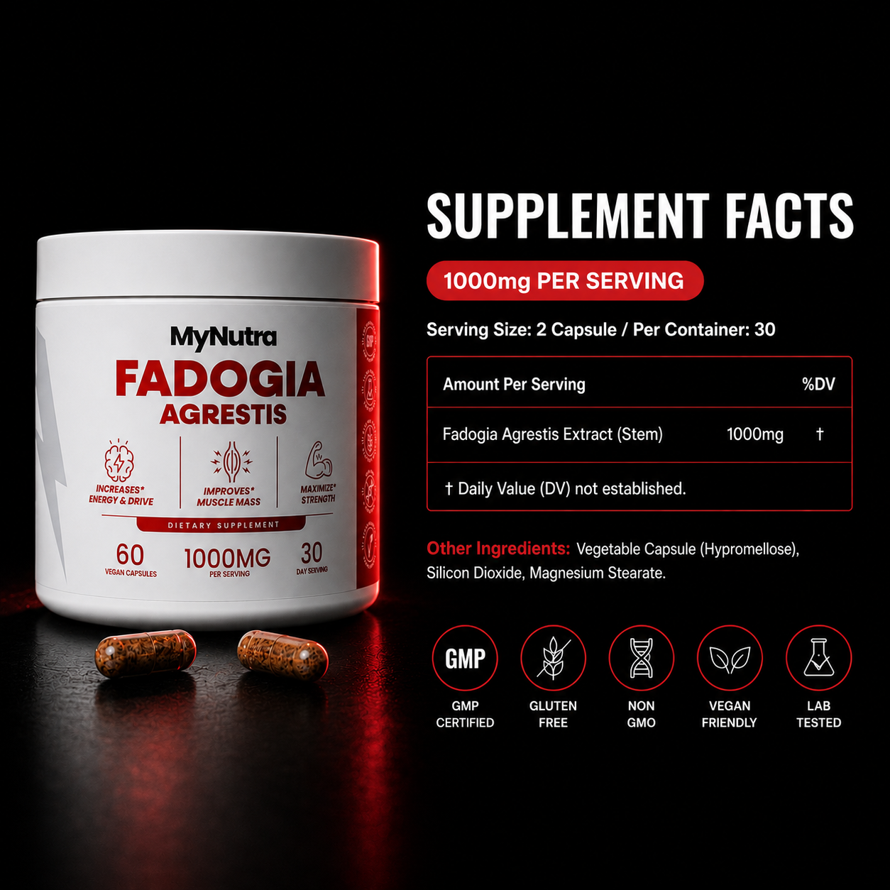 VyronLabs® - Fadogia Agrestis